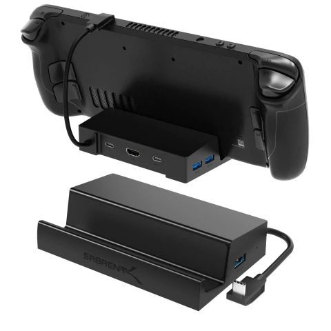 سابرنت محطة إرساء 6 Port Docking Station Steam Deck USB C Devices