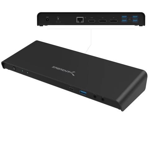 10 Port Triple 4K Type-C Docking Station