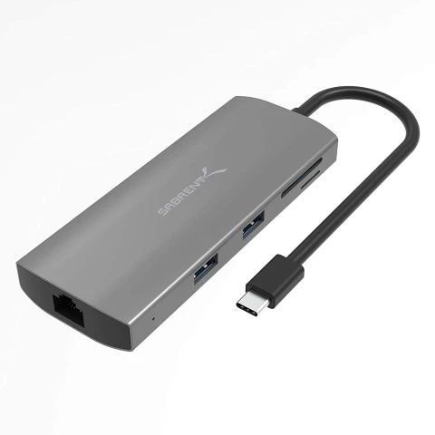 سابرنت مكوّن حاسب 9 Port USB Type C Multi Function Hub