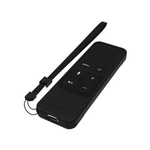 Apple TV Remote Shockproof Case with Magnetic Mount Holder Black