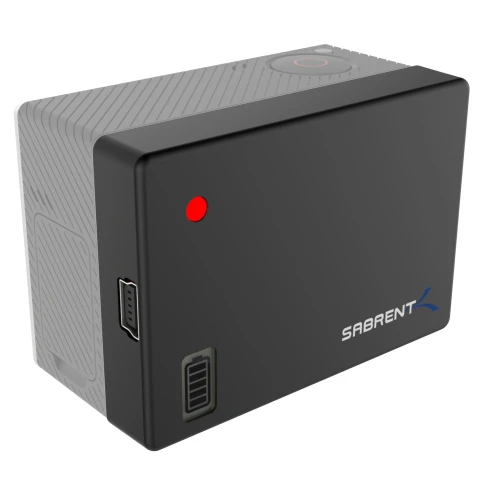 سابرنت بطارية Extended Battery GoPro HERO4 HERO3+ HERO3 [ Backdoor Housings HERO4 only]