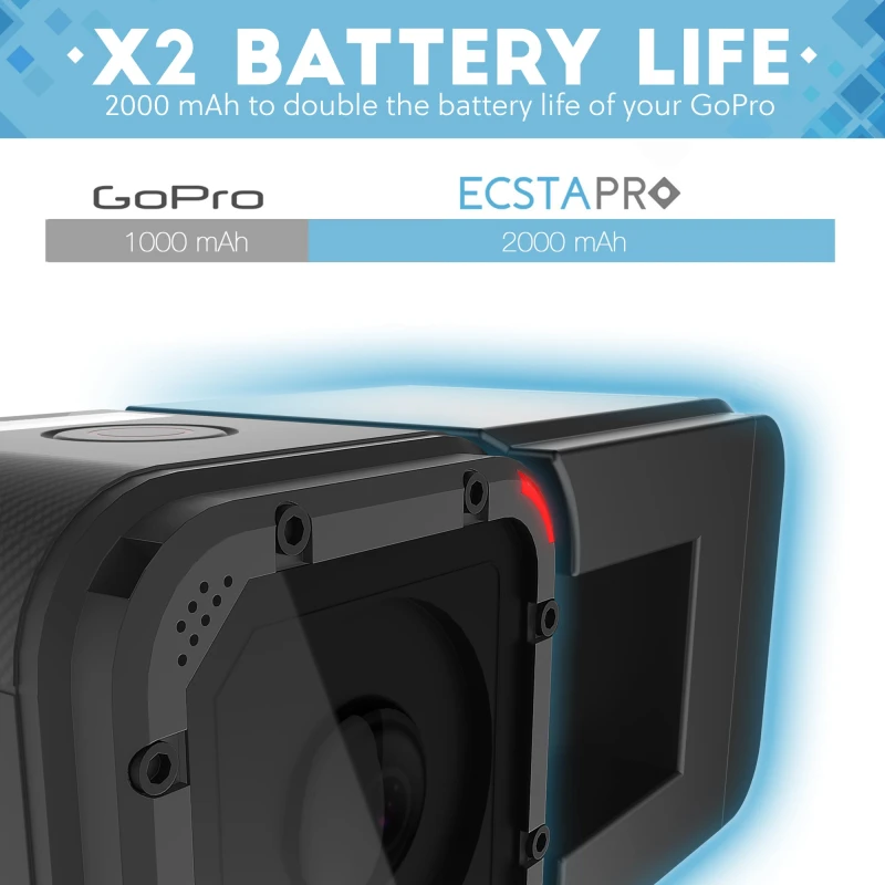 سابرنت بطارية EcstaPro Extended Battery GoPro HERO5 Session