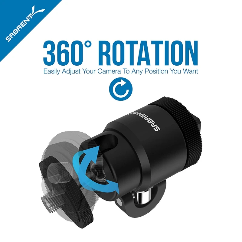 سابرنت مكوّن حاسب Flexible Tripod Ball Head Bundle Standard Tripod Mount