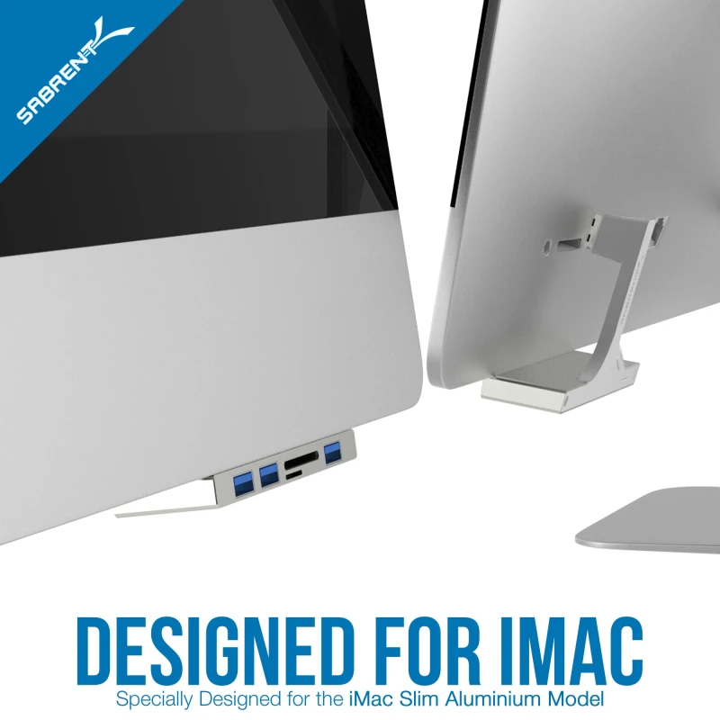3-Port USB 3.0 Hub with Card Reader