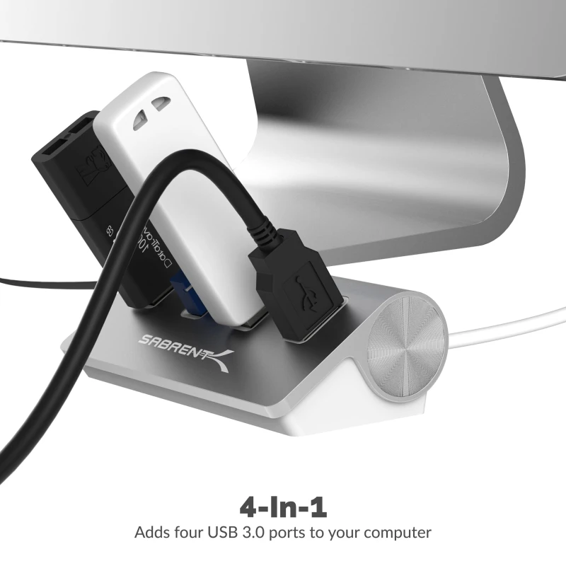 سابرنت مكوّن حاسب 4 Port USB 3.0 Hub