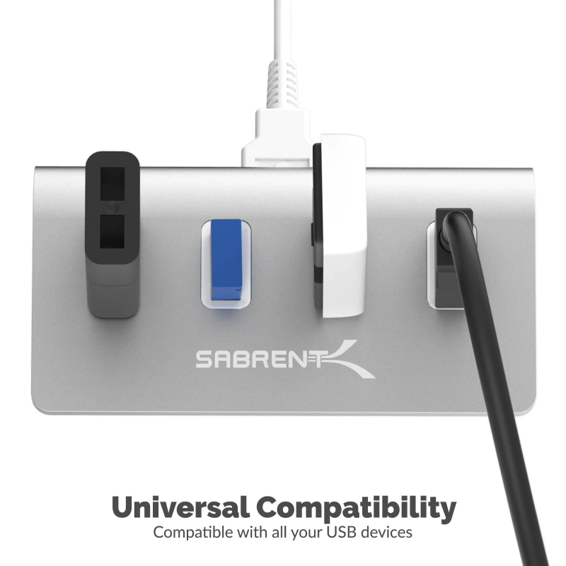 سابرنت مكوّن حاسب 4 Port USB 3.0 Hub