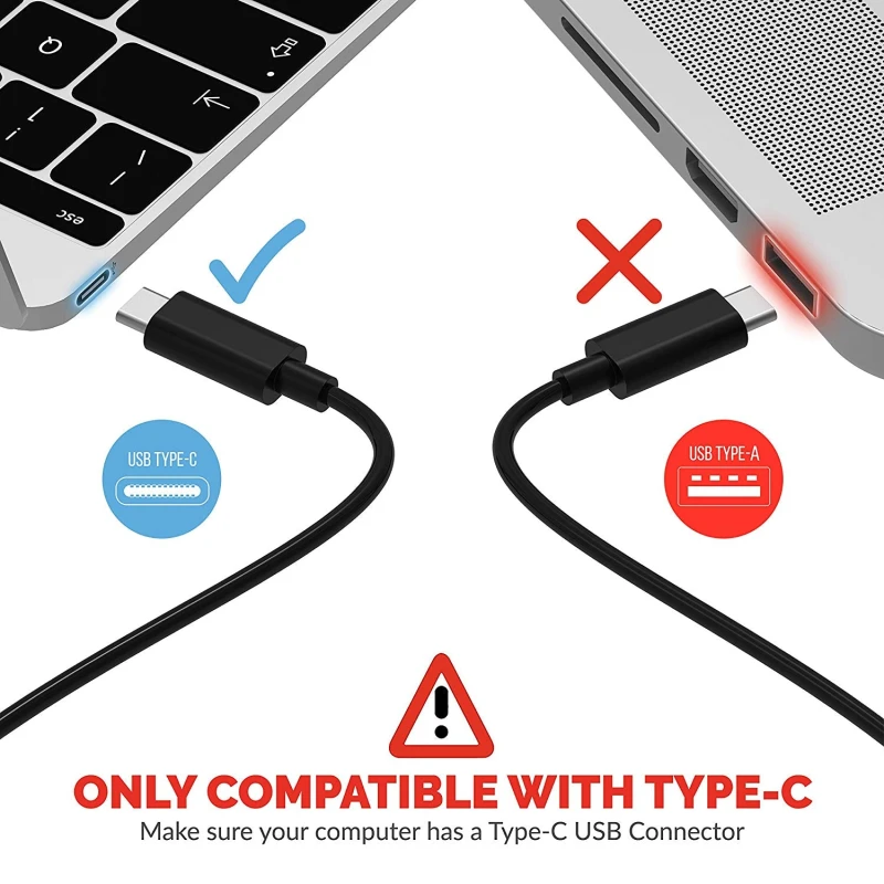 3-Port USB-C to USB 3.0 Aluminum Hub with 1 Gigabit Ethernet Port, Compatible with MacBook Pro, ChromeBook, XPS and More [Built-in 1ft Cable]