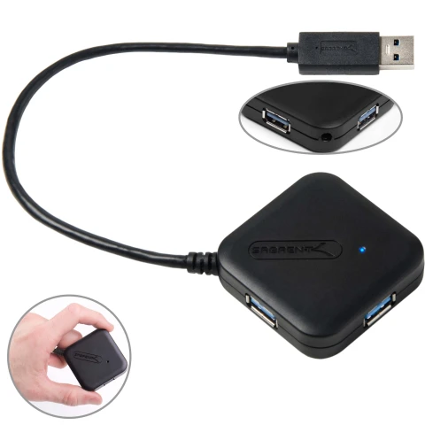 سابرنت كابل 4 Port Portable USB 3.0 Hub