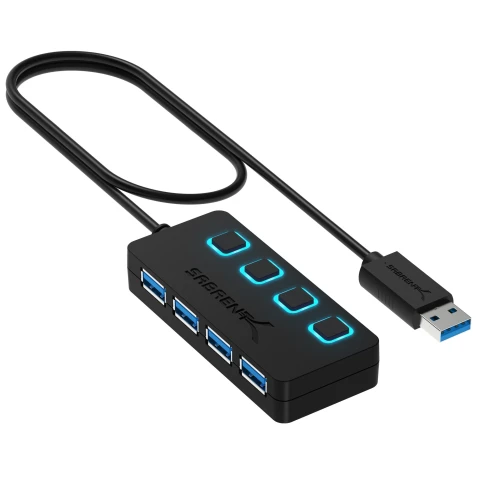 سابرنت مكوّن حاسب 4 Port USB 3.0 Hub