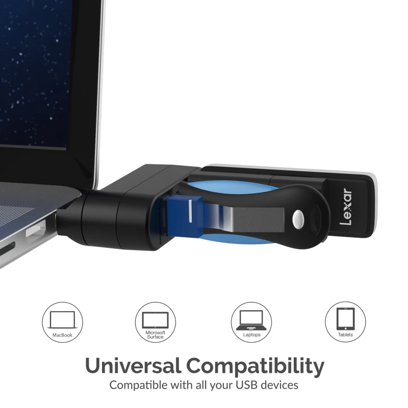 سابرنت مكوّن حاسب 4 Port Mini USB 2.0 Rotating Hub