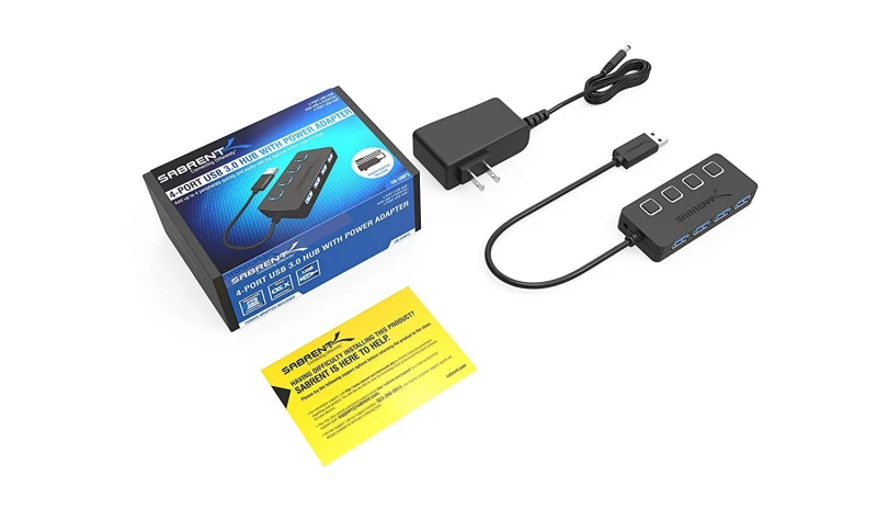 سابرنت مكوّن حاسب 4 Port USB 3.0 Hub