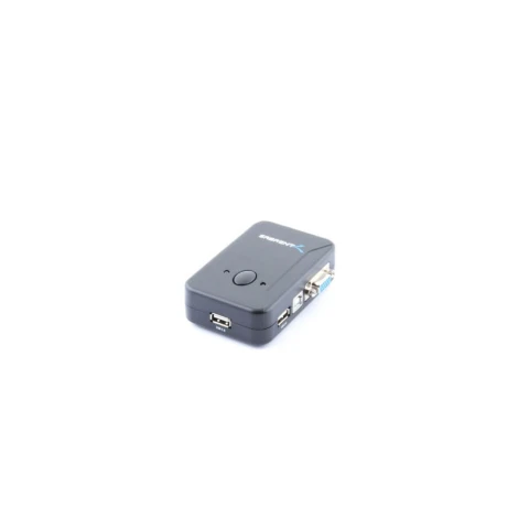 سابرنت محطة إرساء 2 Port USB 2.0 VGA/SVGA KVM Switch Box 2 Sets of Cables