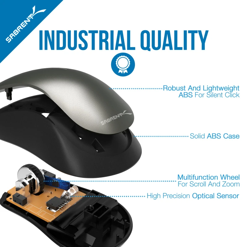 سابرنت فأرة 3 Button Bluetooth Optical Mouse
