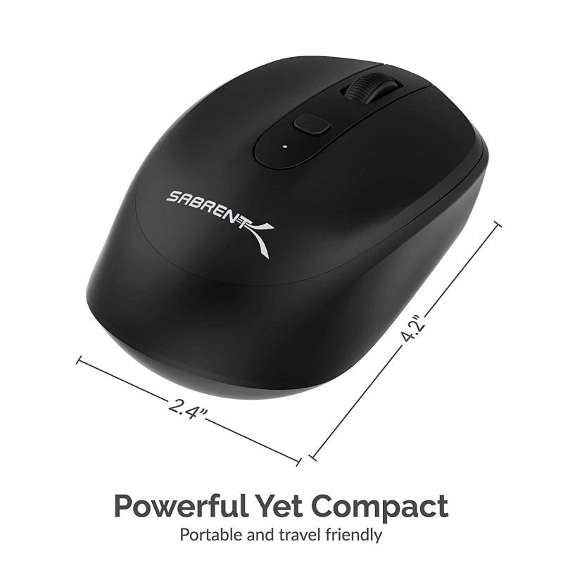 سابرنت فأرة 2.4GHz Rechargeable Wireless Mouse