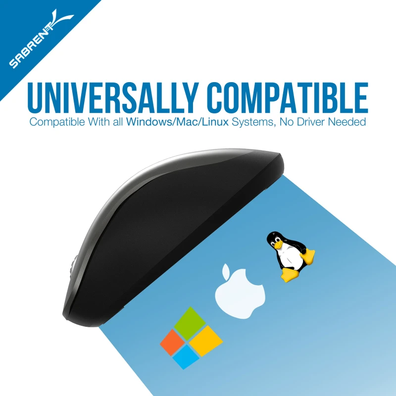 سابرنت فأرة 3 Button 2.4GHz Wireless Mouse Nano Receiver