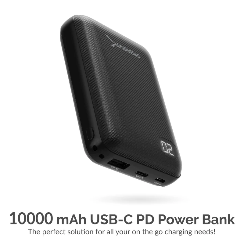سابرنت باور بانك ١٠٠٠٠ مللي أمبير USB Type C