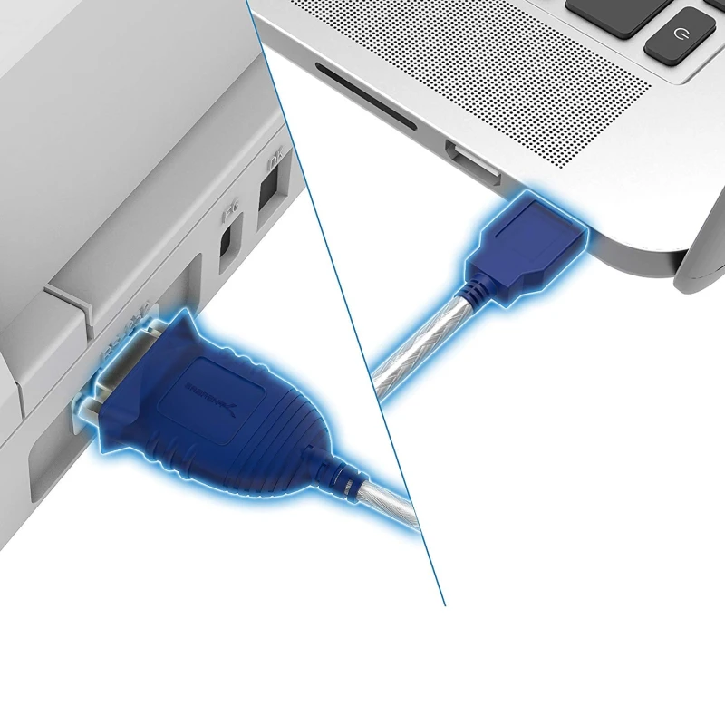 سابرنت شاحن 6 feet USB to RS 232 DB9 Serial 9 pin