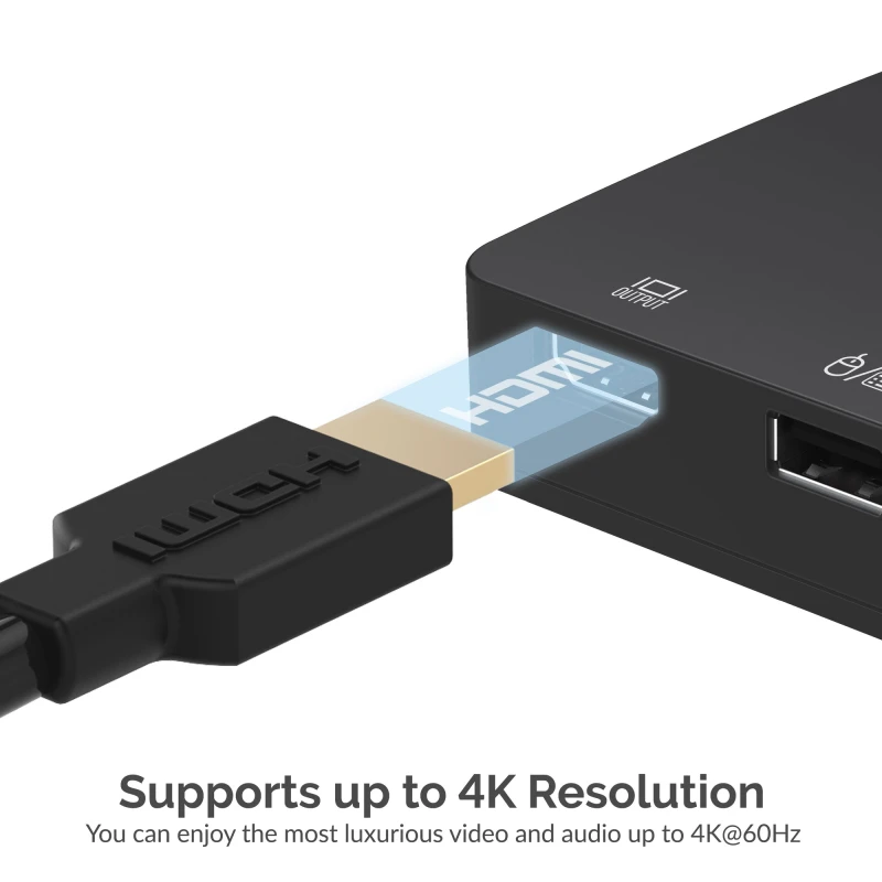 سابرنت محطة إرساء 2 Port USB Type C KVM Switch
