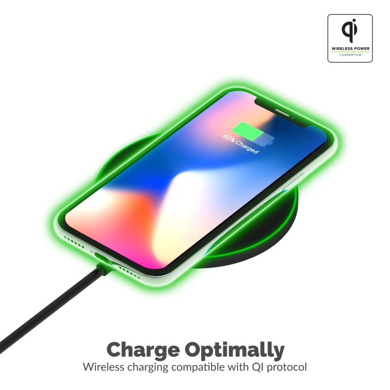 سابرنت شاحن ١٠ واط qi Wireless Fast Pad