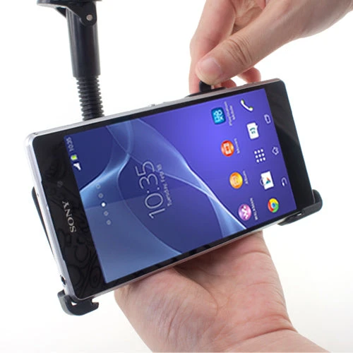 ويتريجز قطعة غيار 360° Rotating Windshield Car Holder Sony Xperia Z2 Flexible Gooseneck Black