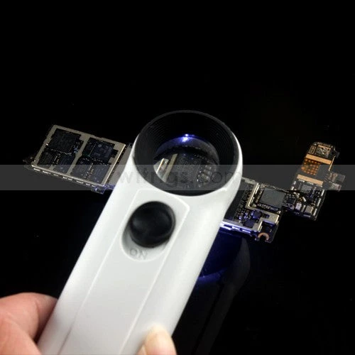ويتريجز قطعة غيار 40x Hand Held Magnifier LED Light