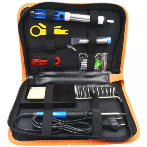 ويتريجز أداة إصلاح ٦٠ واط Temperature Adjustable Soldering Iron Kit 15 pieces（EU plug）