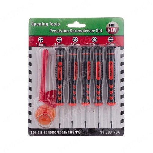 ويتريجز قطعة غيار 8 in 1 Disassemble Tools Kit Colorful
