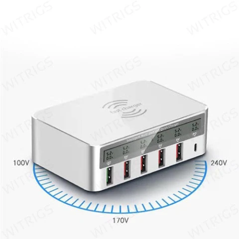 ويتريجز شاحن 818F Fast & Wireless White