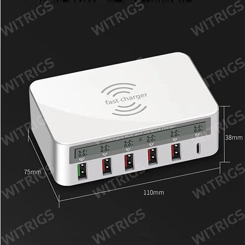 ويتريجز شاحن 818F Fast & Wireless White