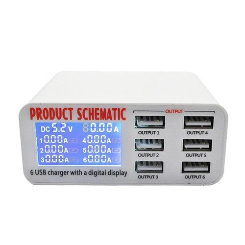 ويتريجز قطعة غيار 899 Digital Voltmeter Ammeter White