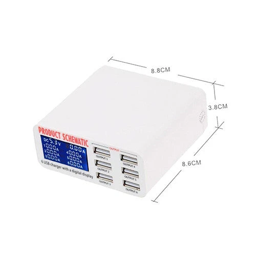 ويتريجز قطعة غيار 899 Digital Voltmeter Ammeter White