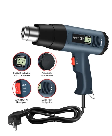 ويتريجز شاشة ٢٠٠٠ واط AK03 LCD Display Heat Gun