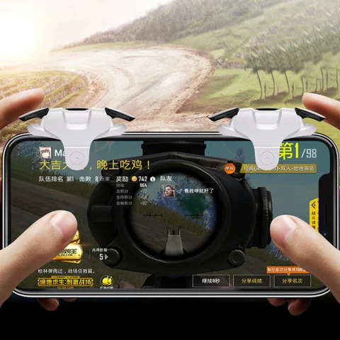 ويتريجز قطعة غيار Auxiliary Gamepad Physical Buttons Mechanical Key PUBG