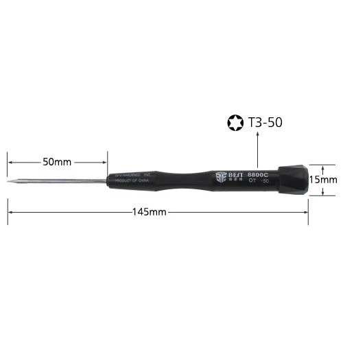 Best Torx Screwdriver T3 Black