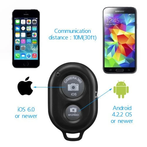 ويتريجز كاميرا Bluetooth Remote Shutter Black