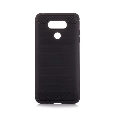 ويتريجز قطعة غيار Brushed Silicon Back Shell LG G6 Black