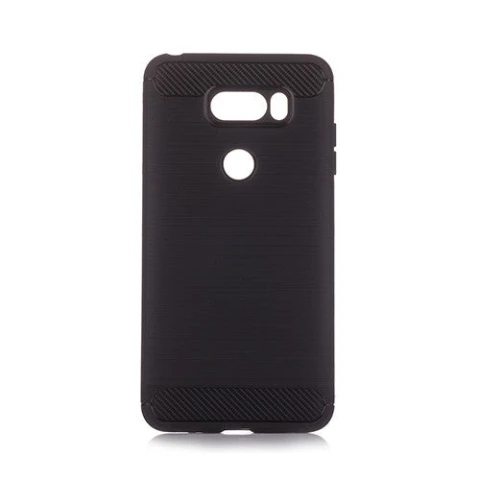 ويتريجز قطعة غيار Brushed Silicon Back Shell LG V30 Black