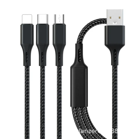 ويتريجز شاحن 3 in 1 Data USB Universal Type C /Micro USB /iPhone