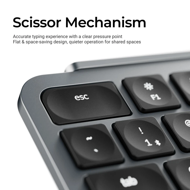 كيكرون لوحة مفاتيح B2 Pro Ultra Slim Wireless Keyboard