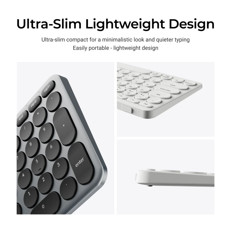 كيكرون لوحة مفاتيح B4 Pro Ultra Slim Wireless Keyboard