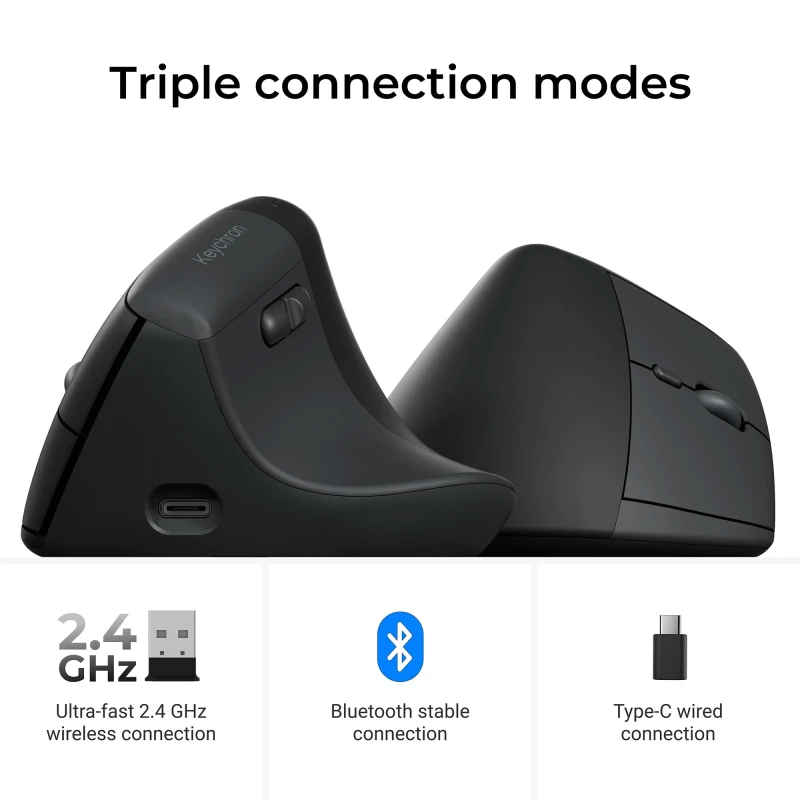 كيكرون فأرة BM27 Wireless Ergonomic Mouse