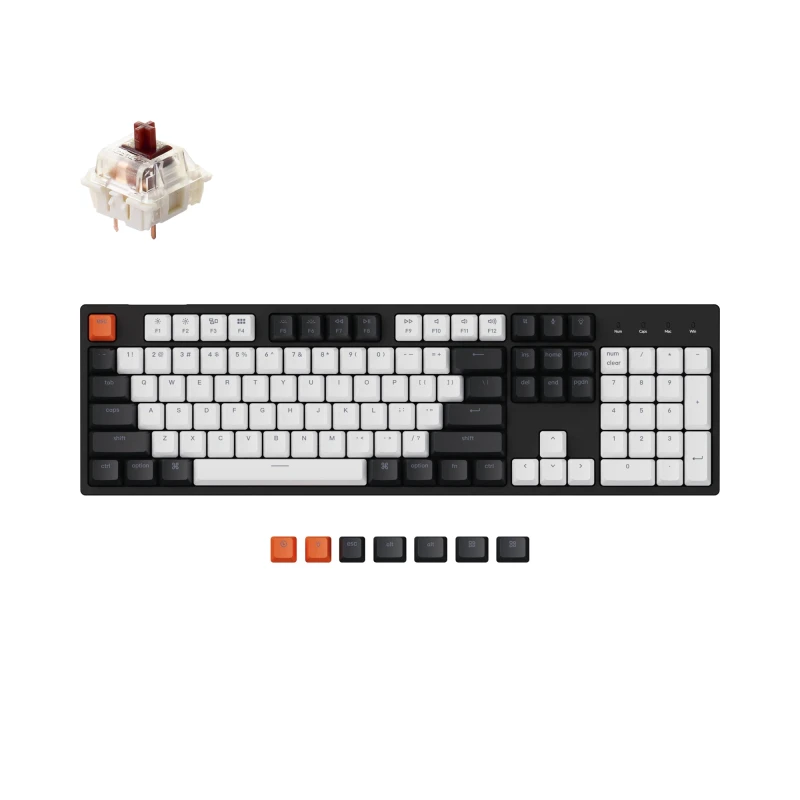 كيكرون لوحة مفاتيح C2 Wired Mechanical Keyboard
