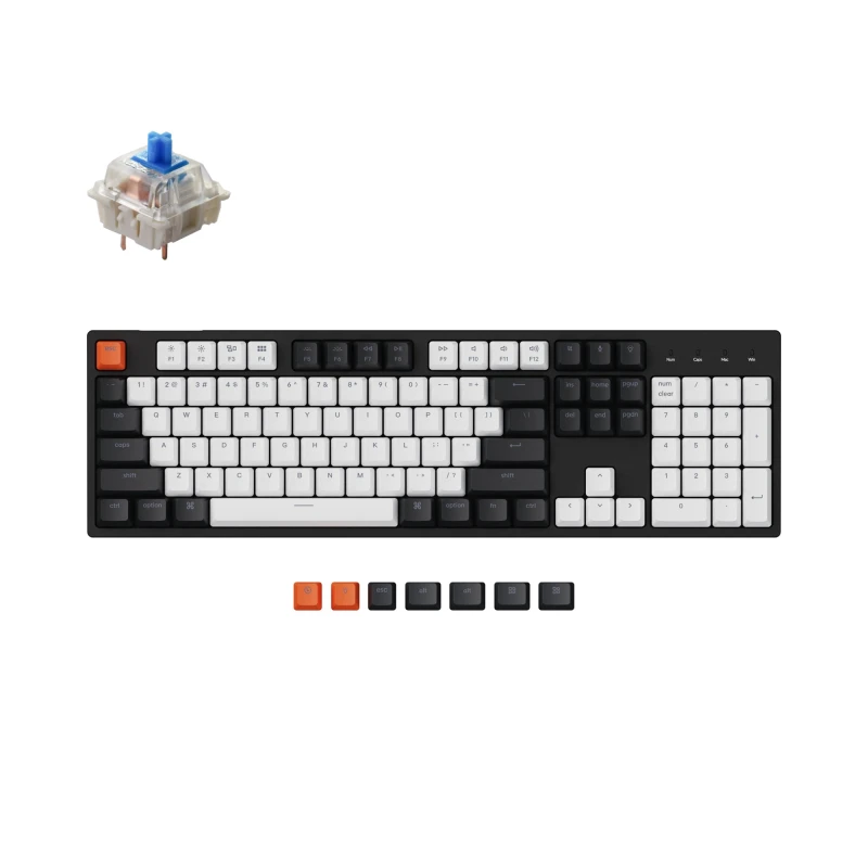 كيكرون لوحة مفاتيح C2 Wired Mechanical Keyboard