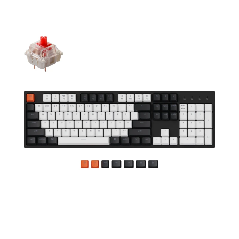 كيكرون لوحة مفاتيح C2 Wired Mechanical Keyboard