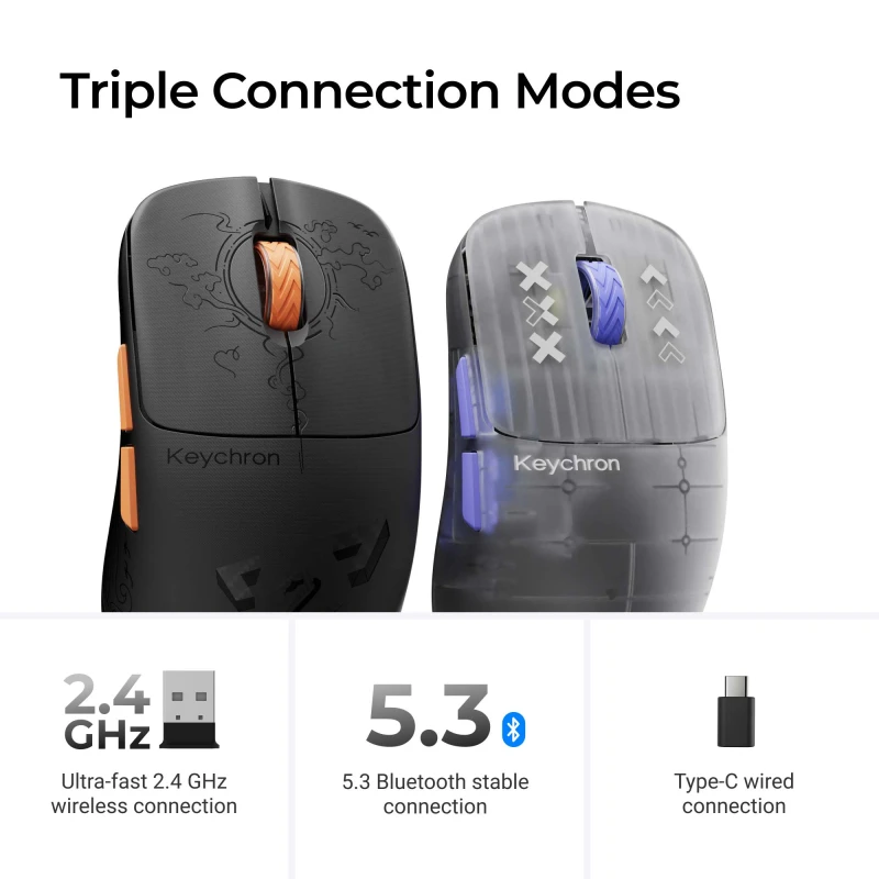 كيكرون فأرة G3 Ultra Light Wireless Mouse