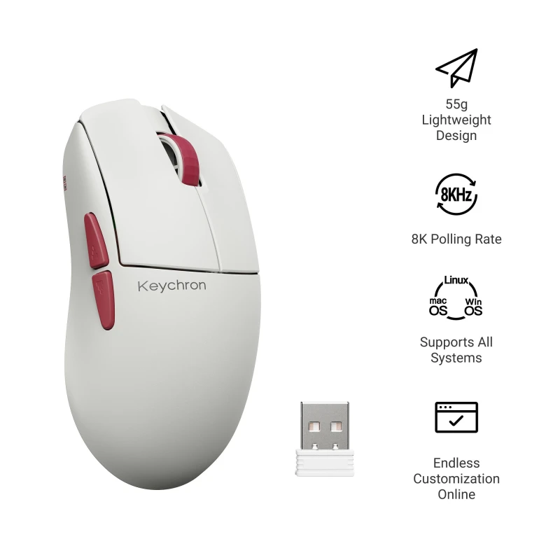 كيكرون فأرة G4 Wireless Mouse