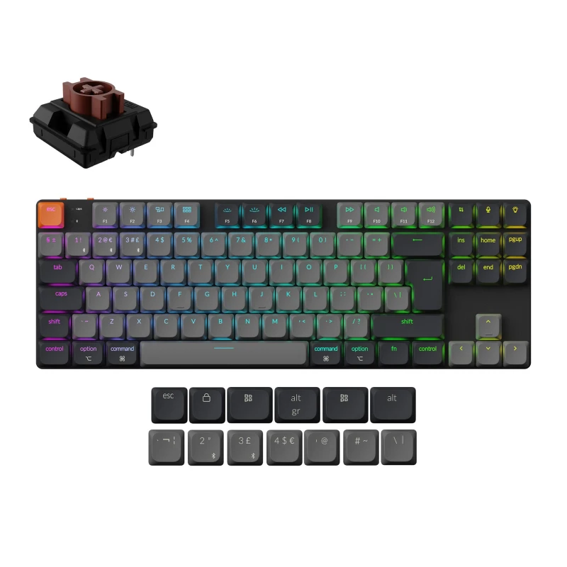كيكرون لوحة مفاتيح K1 QMK Wireless Mechanical Keyboard Version 6