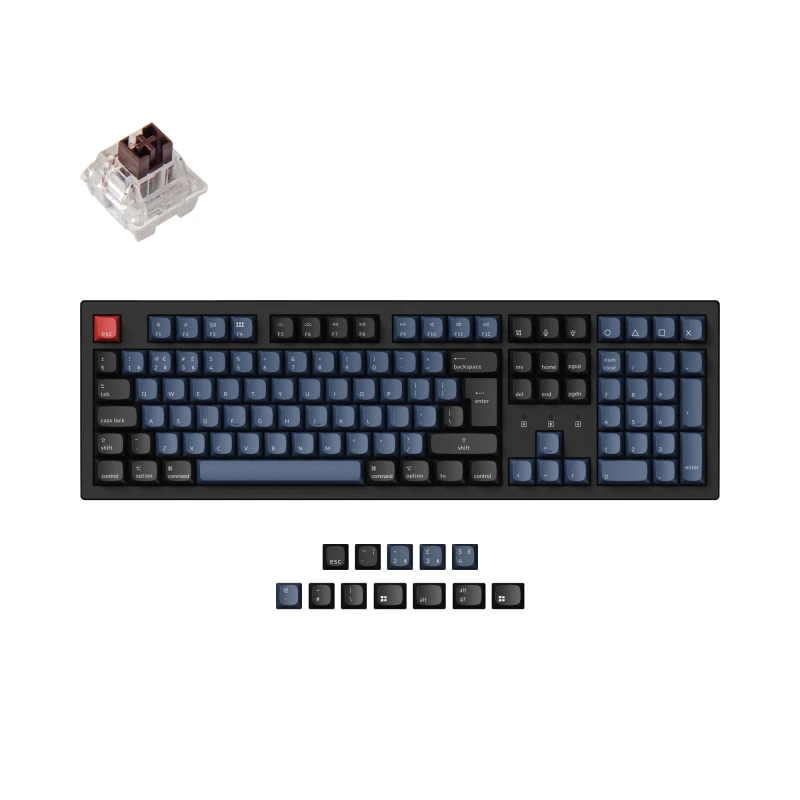 كيكرون لوحة مفاتيح K10 Pro QMK/VIA Wireless Mechanical Keyboard ISO Layout