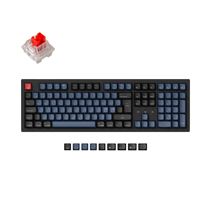 كيكرون لوحة مفاتيح K10 Pro QMK/VIA Wireless Mechanical Keyboard ISO Layout
