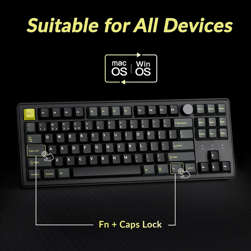 Keychron J4 HE Wireless Magnetic Switch Keyboard